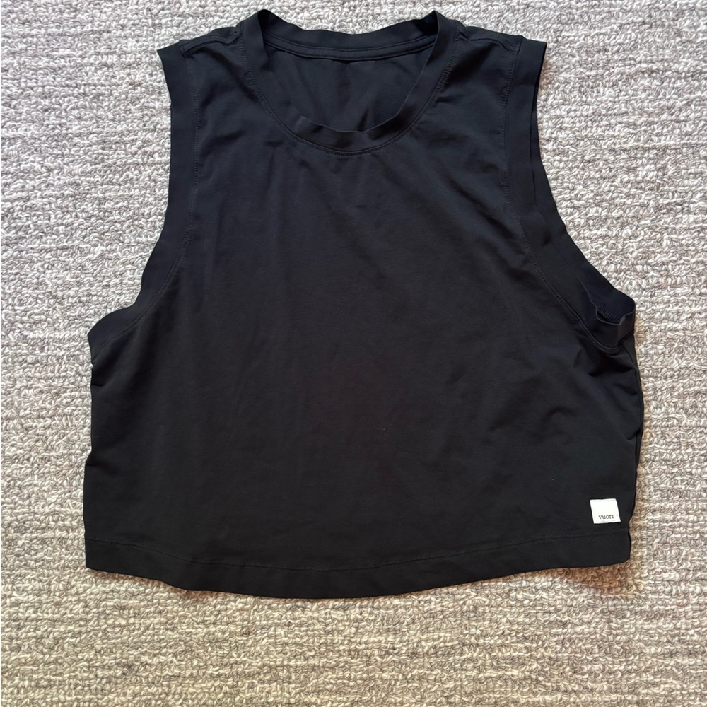 Vuori black tank top